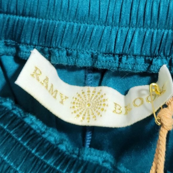 Ramy Brook Crop Jogger Pants Women's XS Juniper Drawstring New - Picture 4 of 11